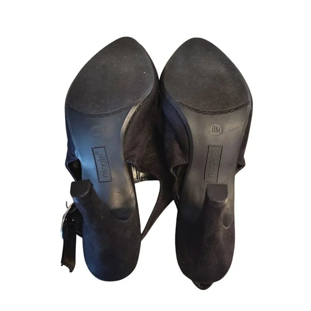 Nicole slingback buckle